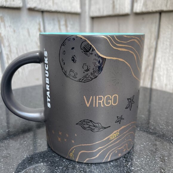 Starbucks Horoscope Zodiac Virgo Coffee Cup New - Picture 3 of 7